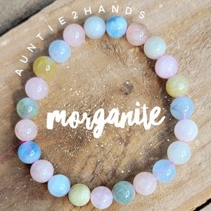 Morganite Stretchy Bracelet (price includes 1 Bracelet)